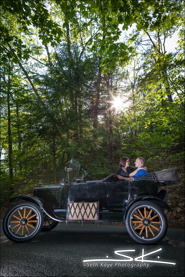 Engagement Session Model T Ford
