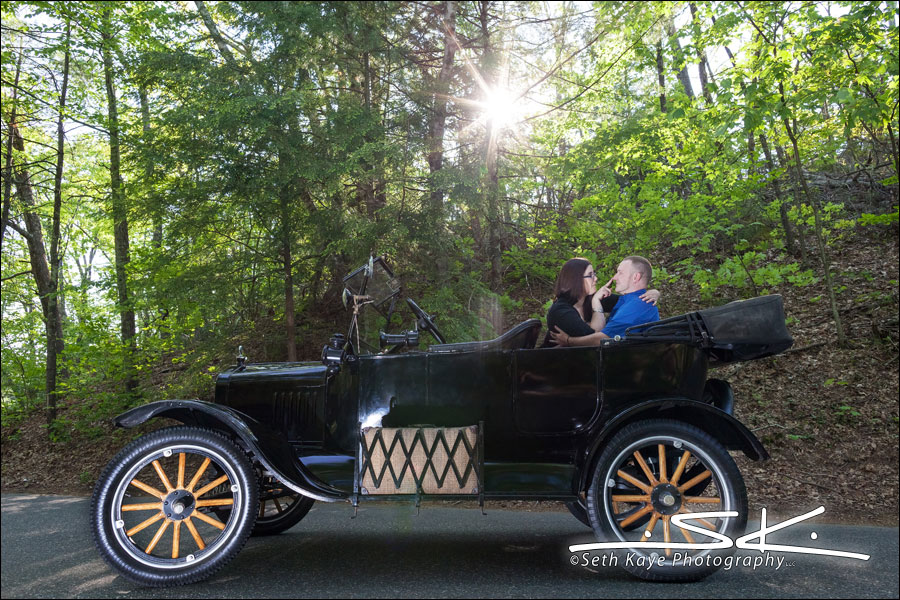 Engagement Session Model T Ford