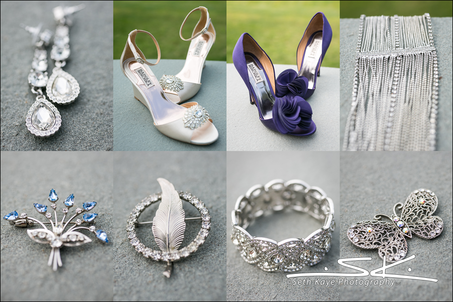 wedding details shoes jewelry