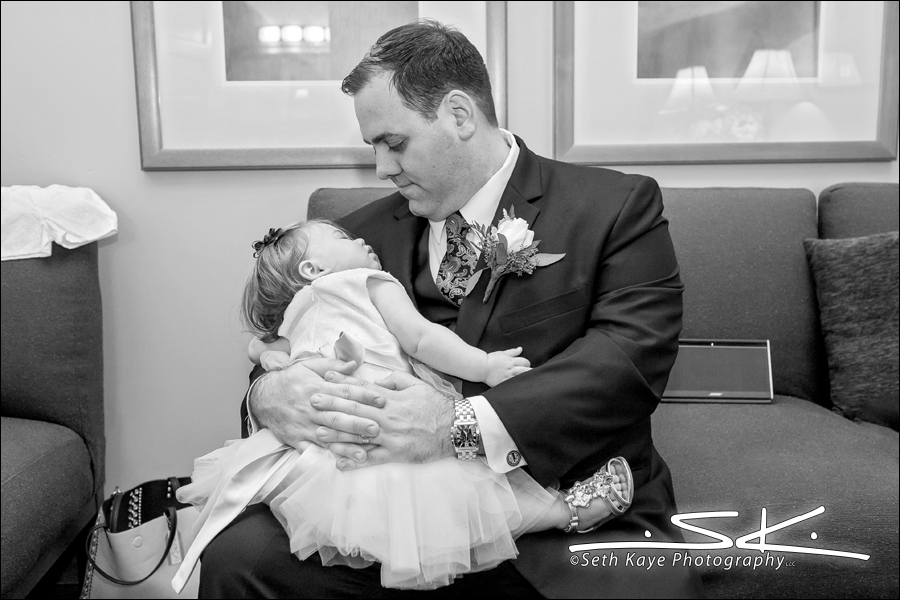 groom with daughter