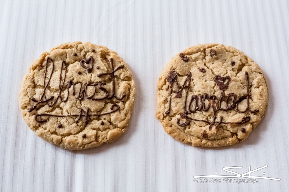 wedding cookie message
