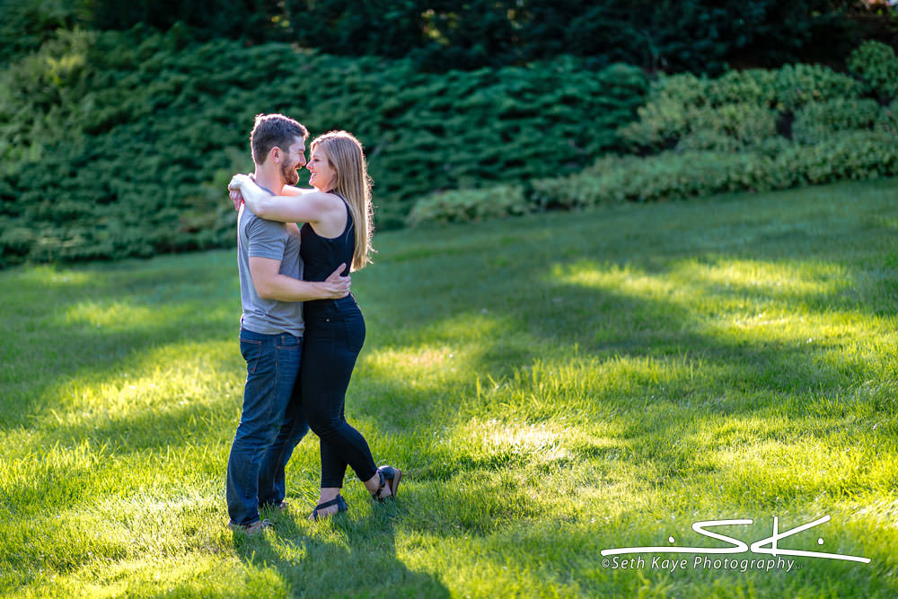 An Engagement Session at Smith College